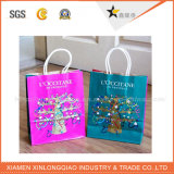 High Quality Christmas Brown Paper Bag with Handle