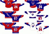 Customized Quebec Major Jr Hockey League Pei Rocket Hockey Jersey