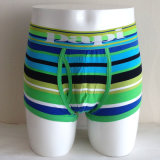 Fashion Colorful Boxer Briefs Striped Male Underwear