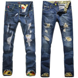 2016 Mens Wholesale Ripped Denim Fashion Cotton Jeans