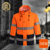 OEM Orange Waterproof Hi Vis Uniforms Construction Safety Workwear