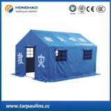Blue Color PVC Strength Waterproof Releif Tent/ Awning