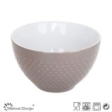 Embossed DOT Homestyle Stoneware Otameal Bowl