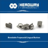 2017 Dental Product Accessory Trapezoid Curved Lingual Button