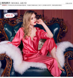 Sexy Lingerie Ladies Sleepwear Nightwear Women Silk Pajamas SY10306809