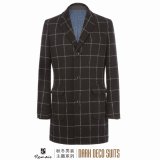 OEM 2017 Winter Men's Woolen Overcoat