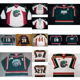 Casey Wellman Justin Falk Ahl Houston Aeros Hockey Jerseys