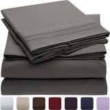 Good Comfortable Embroidery Brushed Microfiber Bed Sheet Set