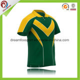 Wholesale Dri-Fit New Design Custom Printed Cricket Team Jersey Pattern