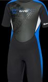 3mm Neoprene Wetsuit with Shorty Sleeves for Men