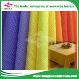 100% PP The High Cost-Effctive Nonwoven For Table Cloth With DOT