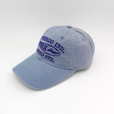 Wholesale Cheap Fantastic Design Pattern Washed Denim Fabric Baseball Hat