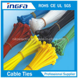 Ce ISO9001 Approved Nylon Zip Tie Stainless Steel Inlay