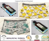 2015 Promotional Gift Fashion Compressed Traveling Printed Boxer Underwear Df-2021