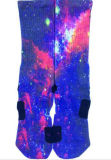 Bright Color Fancy Design Elite Dress Sock