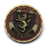 Custom Zinc Alloy 3D Enamel Army Coin