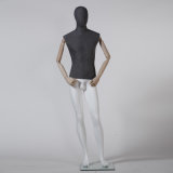 Full Body Male Mannequin with Wooden Arm