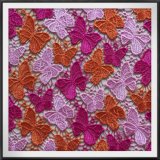 Multipurpose Guipure Lace Multicolor Guipure Lace Butterfly Embroidered Lace