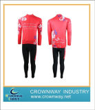 Custom Full Zip Long Sleeve Shirts and Cycling Pants