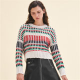 2018 New Design Chinese Factory Women's Sweater Colorful Pullover