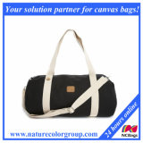 Black Canvas Carry on Duffel Bag for Sports