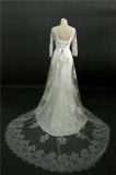 Long Sleeve Lace A Line Wedding Bridal Wedding Dress