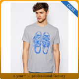 Custom Men's Cotton Fashion Printed Tee Shirt