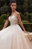 Sexy Feshion Beading Lace Ball Bridal Gown