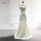 Real Sample Wedding Dress off Should Design Full Length Mermaid Bridal Gown