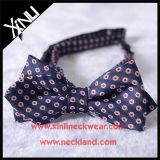 Diamond Shape Mens Fashion Woven Silk Bowtie