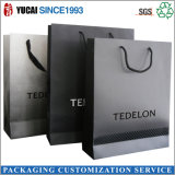 2017 Newly Produced Black Paper Shopping Bag