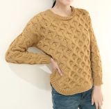 Circle Twist Sweater Female Sweater (BTQ105)