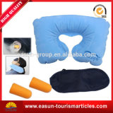 Disposable Flocked Inflatable Pillow for Business Class