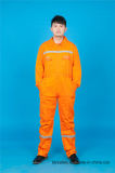 Safety Long Sleeve High Quality 65% Polyester 35%Cotton Coverall with Reflective (BLY1017)