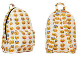 Emoji Smile Face School Backpack Outdoor Backpack Yf-Lb1679