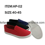 Wholesale Men Injection Canvas Shoes Slip-on Casual Sports Footwear