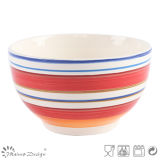 Hand Painting Colorful Circle Simple Otameal Bowl