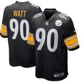 Pittsburgh Steeler Men's T-Shirts Number 90 Player Jersey