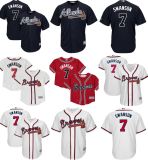 Atlanta Braves Dansby Swanson Cool Base Baseball Jerseys