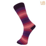 Men's Wide Stripe Cotton Sock