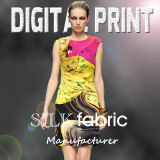 Silk Digital Printing for The Top Level Dress