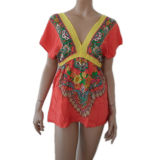 Ladies' Printed DTY Beach Dress