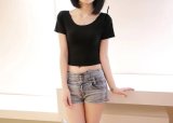 Hot Sale High Quality Pure Color Blank Crop Top