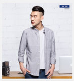 Men Dress Cotton Long Sleeve Shirt Business Casual Shirts for Men