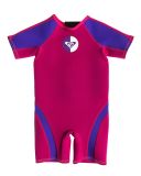 Kids 1.5mm Neoprene Short Sleeve Back Zip Surfing Suit