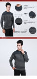 Yak Wool/Cashmere Round Neck Pullover Long Sleeve Sweater/Garment/Clothing/Knitwear