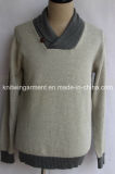 Men Knitted Turtle Neck Long Sleeve Garment (M15-034)