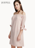 Peaceful off Shoulder Plus Size Dress