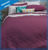 Berry Solid Polyester Ultrasonic Coverlet Set