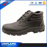 Rubber Sole Footwear Leather Safety Work Shoes Ufa046